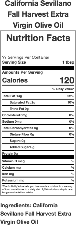 Sevillano Extra Virgin Olive Oil