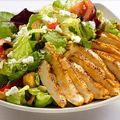 Peach Melba Chicken Salad