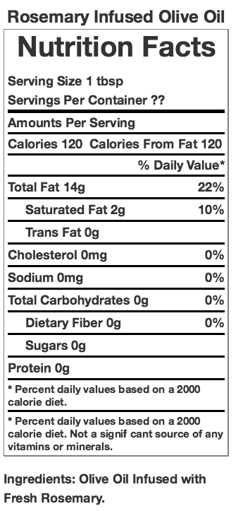 Rosemary Olive Oil